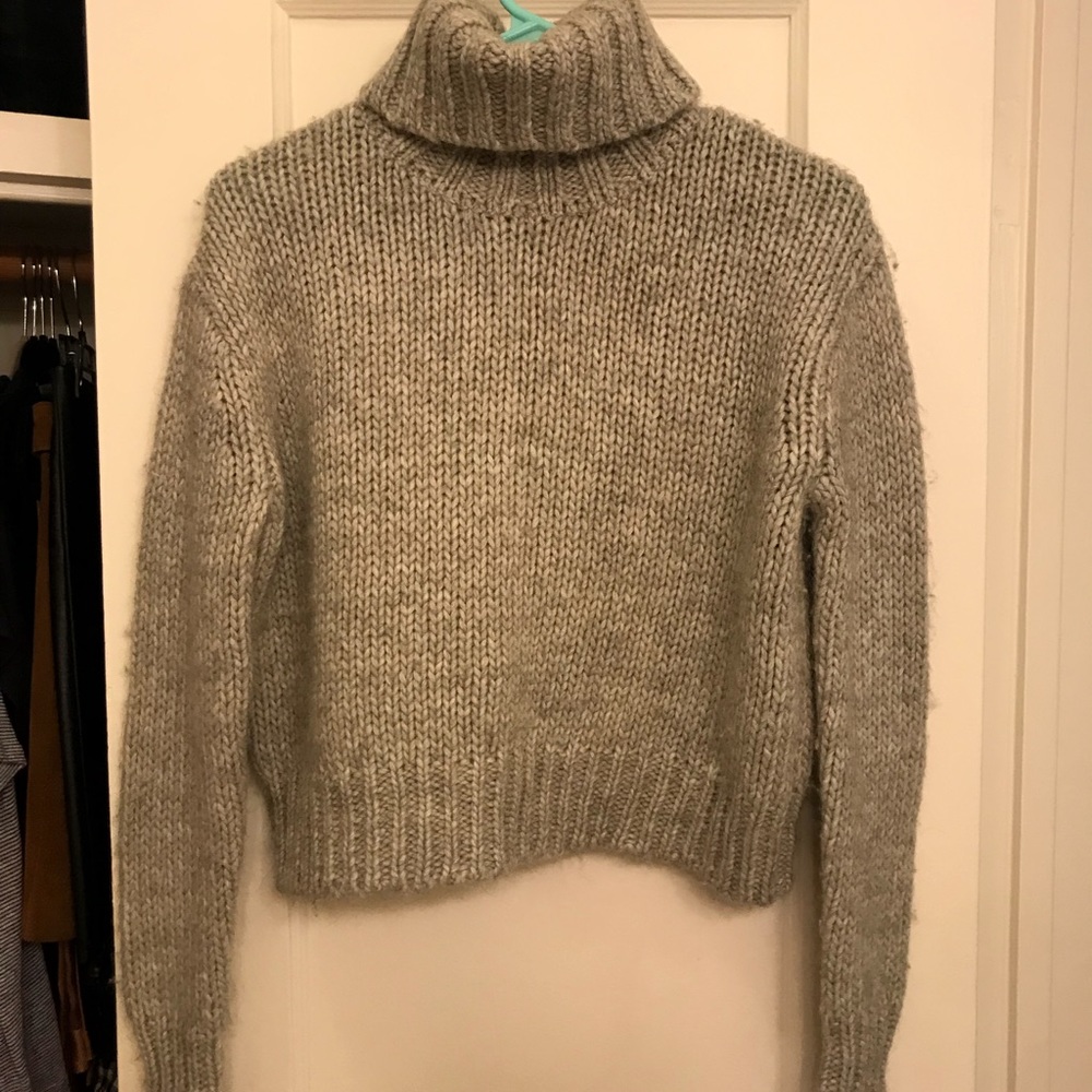 J.Crew Chunky Crop Sweater